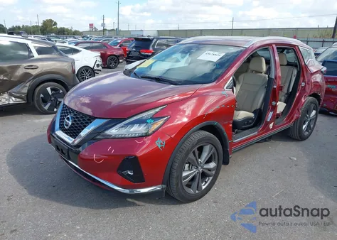 2020 Nissan Murano Platinum Fwd z USA, uszkodzony, nr VIN 5N1AZ2DJ7LN156189